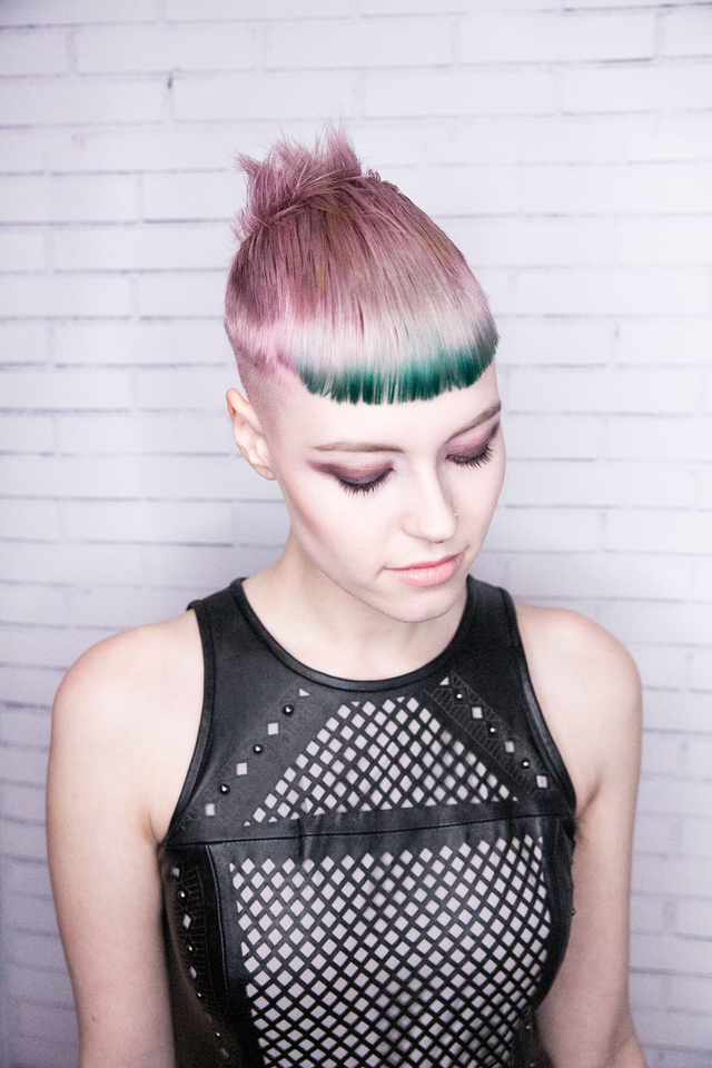 DAIN wearing Chelsea Fade
Hair color Redken CityBeats done by Veronica Ridge