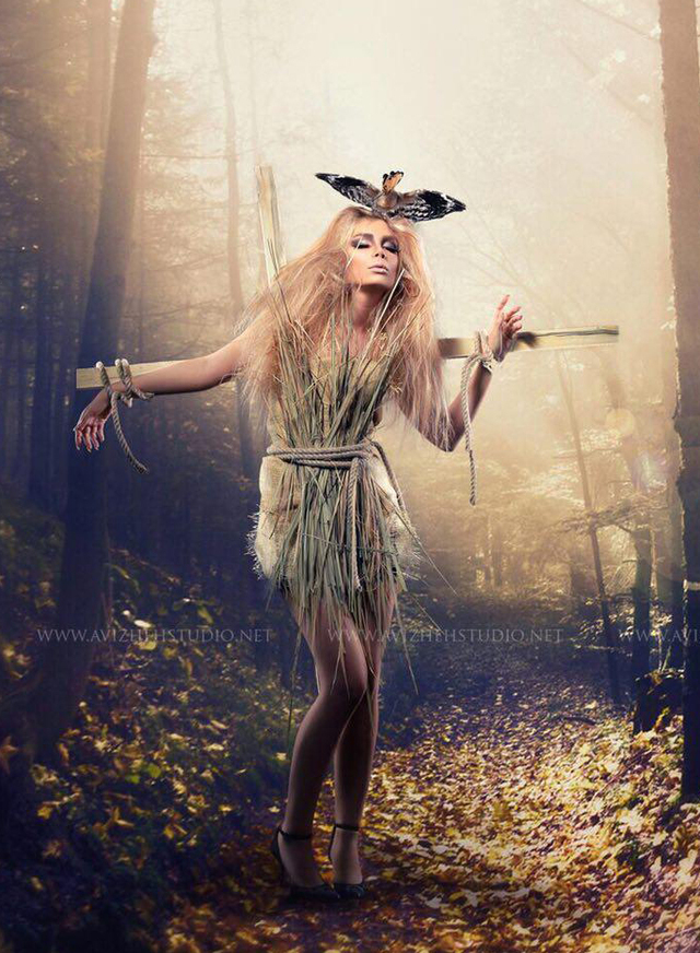 Cute scarecrow