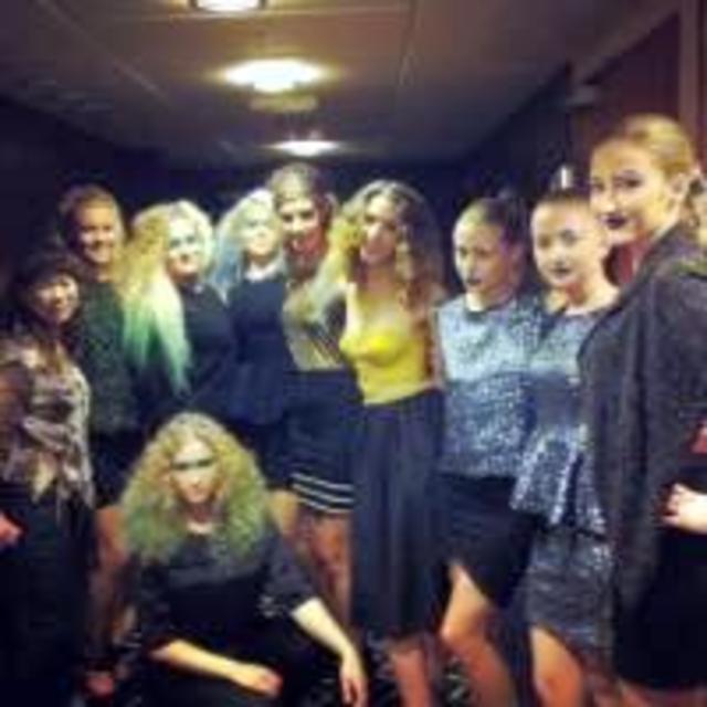 Backstage Fashionshow