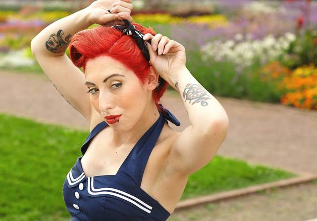 Veronica's Pinup Photoshoot