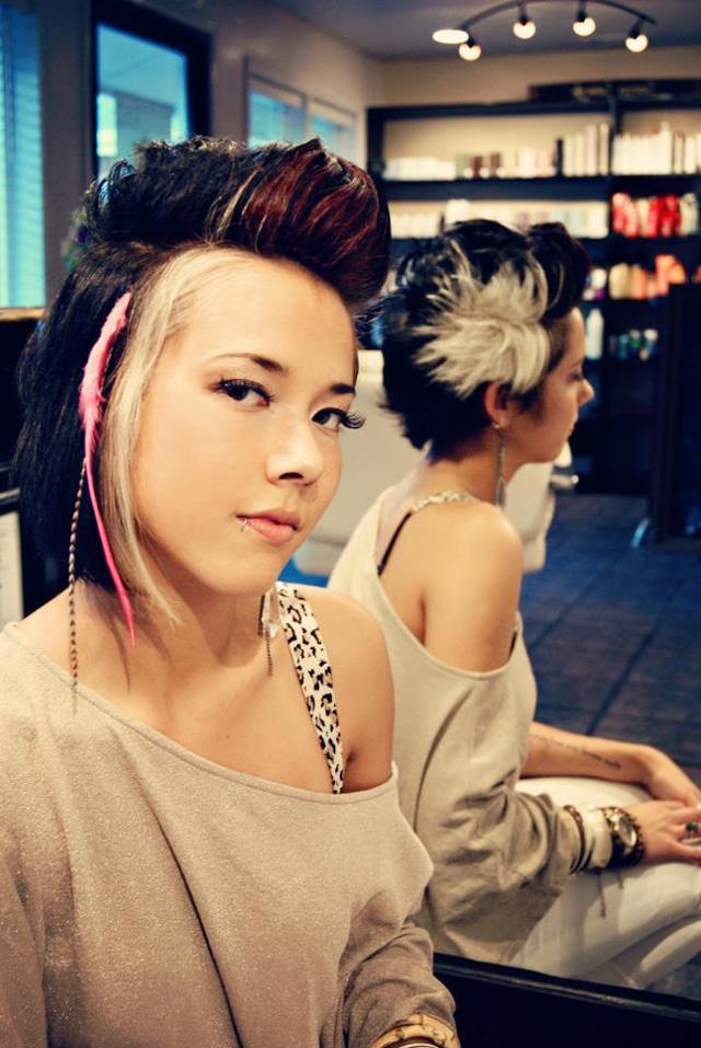 Assymetrical Cut and Color