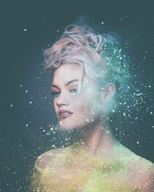 Pastel Explosion! Hair and Makeup: Walter Fuentes;  Photo: Patrick Kratz