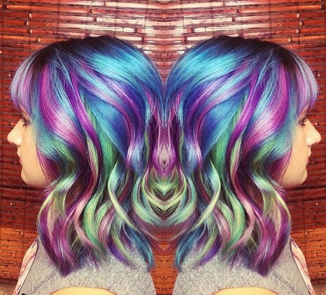 Using new pravana locked in @mylavishlooks