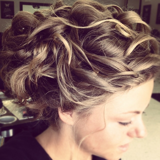 elegant updo