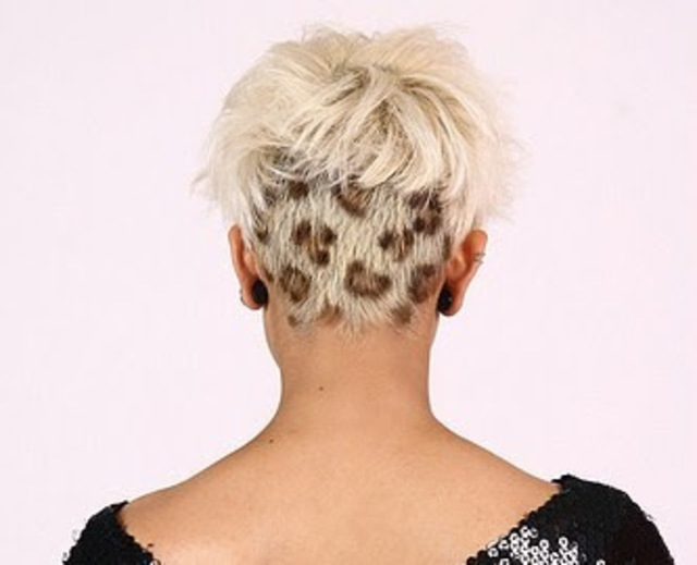 leopard hair