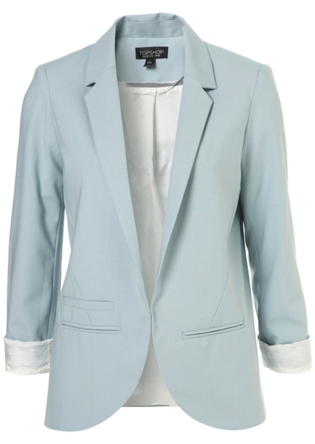 topshop-structured-blazer-pale-blue