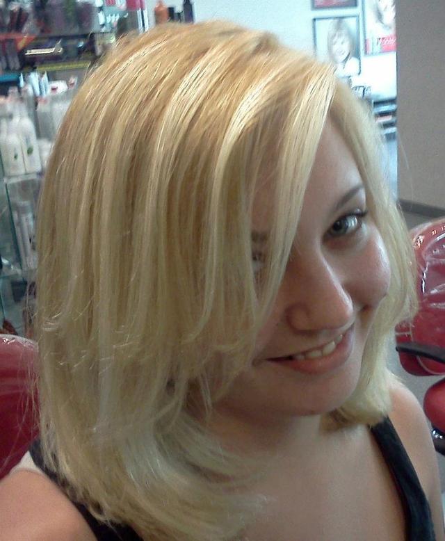 blonde block color