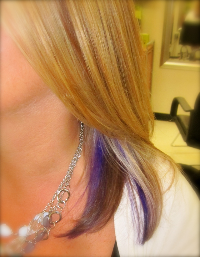 Purple Highlights