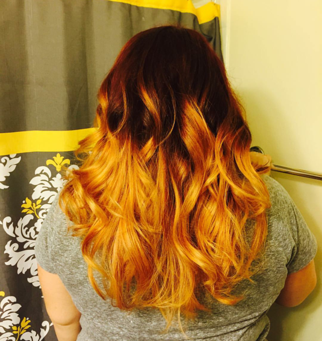 Sunset ombre 