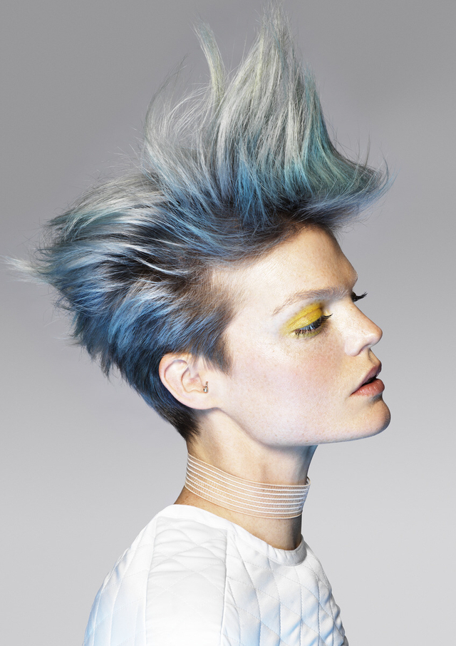 Mercury 
Photo Karla majnaric 
Makeup Georgia Ramman 
Styling Carlos Mangubat 
Color Kyra Williams 
Cut/style Hermiz 