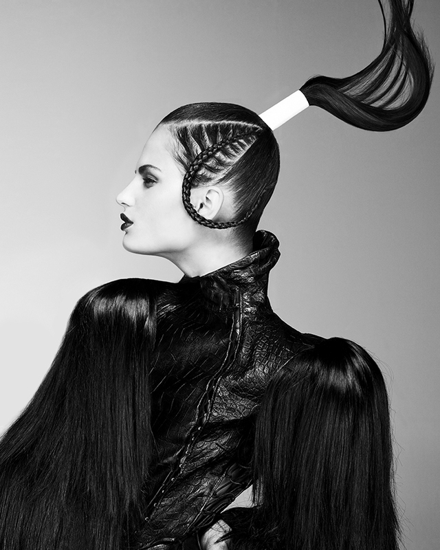 HAIR/ SEUNG KI BAEK, ARTISTIC TEAM MEMBER, RUSH HAIR PHOTOGRAPHY/ DAVID MANNAH STYLING/ BERNARD CONNOLLY MAKE-UP/ KRISTINA VIDIC 