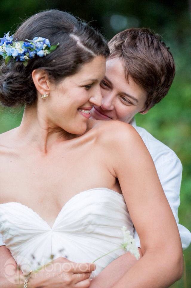 My gorgeous brides, Lindsay and Delly.   Hair by Kashmir.   Makeup by Kashmir and Rue