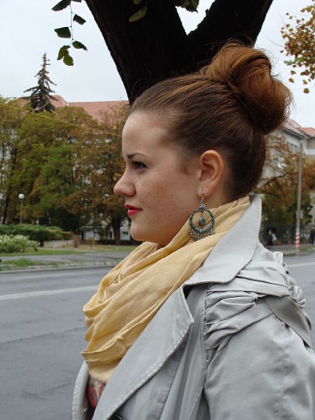 Messy bun