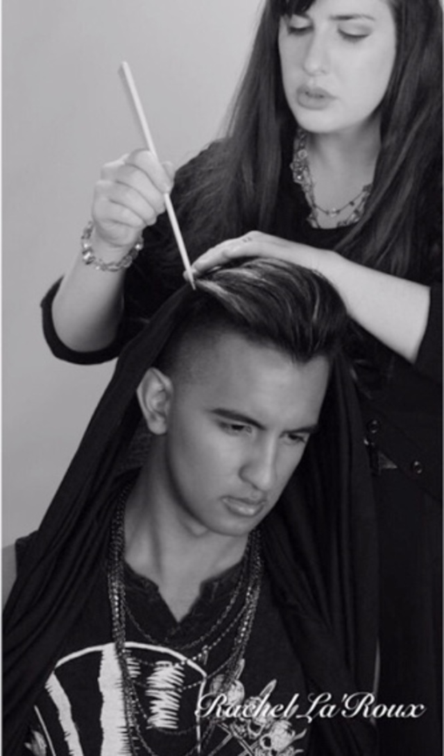 Model: Edgar Guzman
Hair by: Rachel La'Roux 
Photography: Roy DiMarco