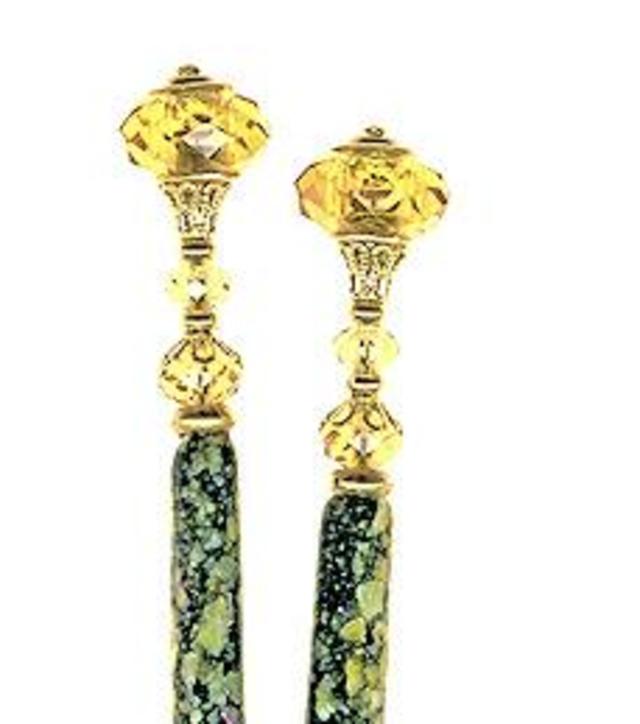 Pearled Autumn LongLocks PearliStix Hair Sticks