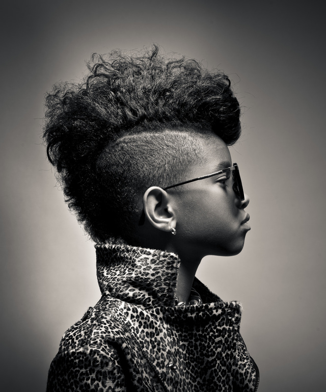 Willow Smith Textured pomp