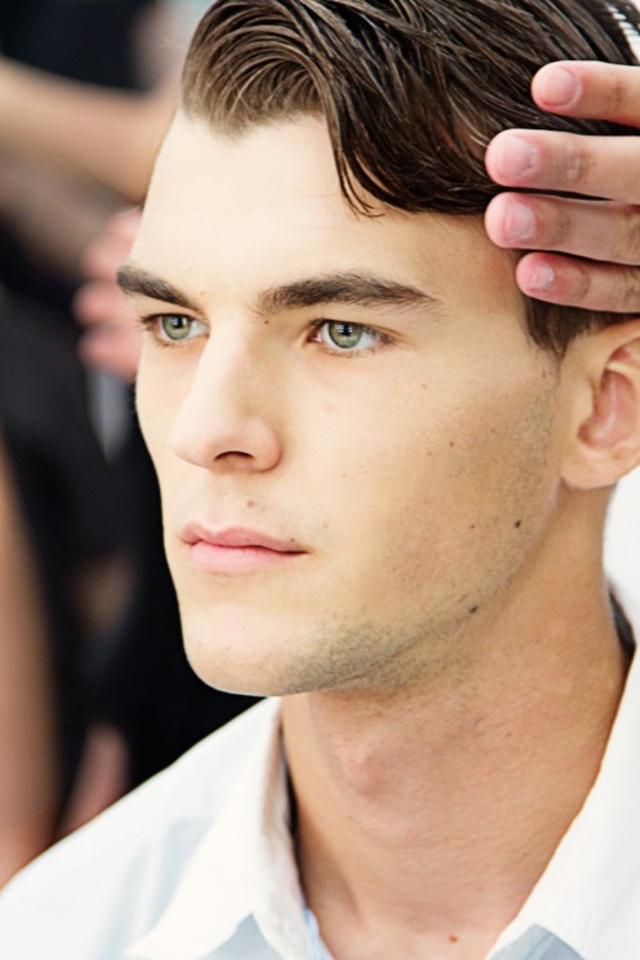 slick hair