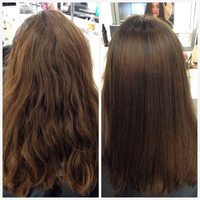 Dingy blonde to dimensional brunette