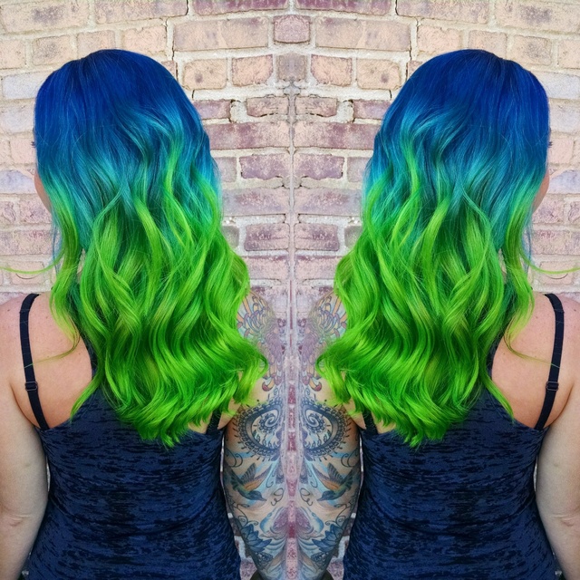 Blue mermaid