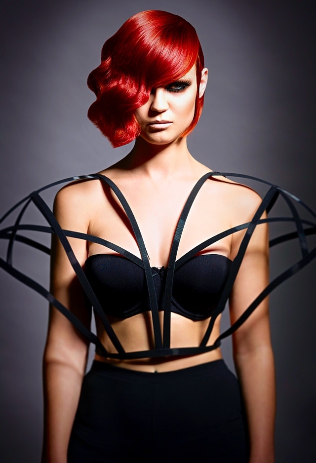 Hair and styling by Ciaran Dowd
Photograph by Lee Mitchell.
