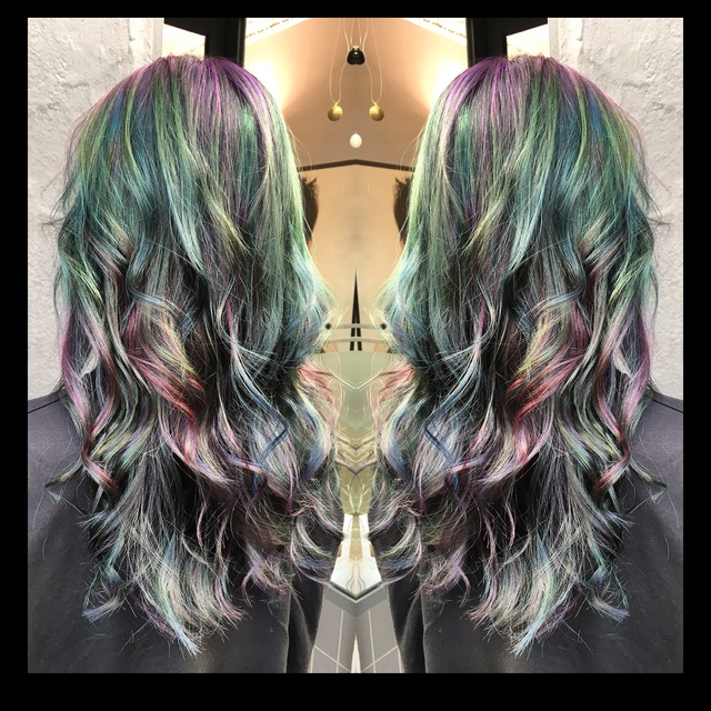 OIL SLICK HAIR 