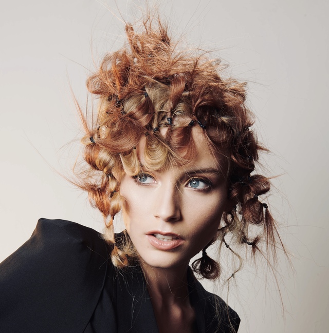 Collection Dkhairdesigner /Corado Natola  / Photographer Gael Thill / Makupartist Enzo Galina