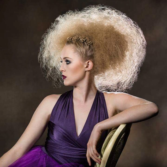 Photo by Bart Cepek. Hair and makeup by Danielle O'Connor. Wardrobe by Rooney Mae Couture. Model Alex Cowles 
