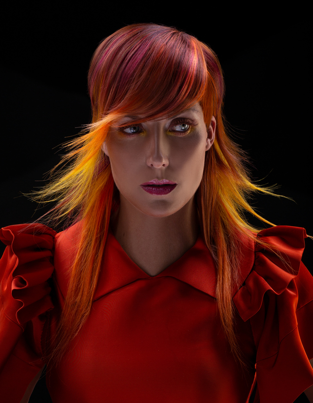 NAHA HAIRCOLOR FINALIST ,GEODE COLLECTION BY CAROLINE ROBITAILLE