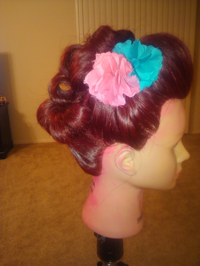 Red Updo