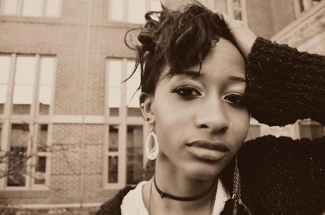 Outside