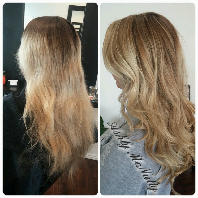 base and highlights