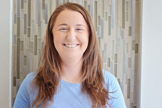 Before the B. Beautiful makeover at OMGhairstyles salon.