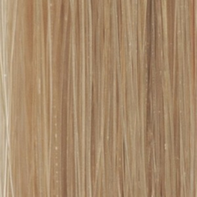 Blonde hair extensions
