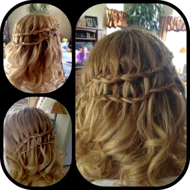 double waterfall braid