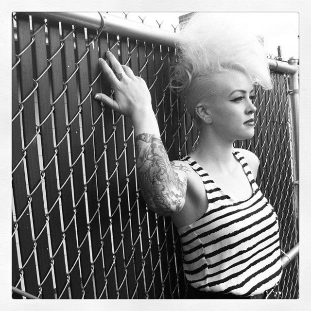 Shaela by Fence
