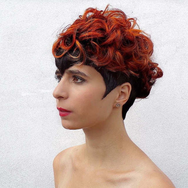 My attempt for aveda's fashionista 