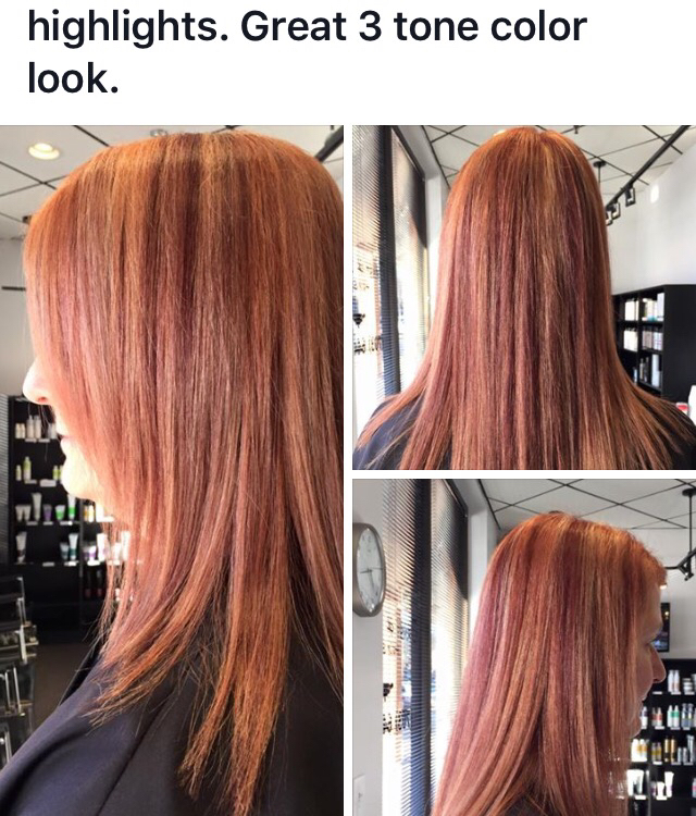 Highlights and cut by Beverly 