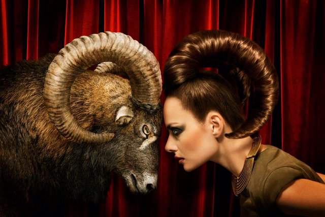 Hair & makeup Andrea Claire, photography Scott Woodward