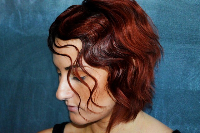 #texturemaster #livelifegrand #fingerwaves #modernclassic by April @grandsalondenver