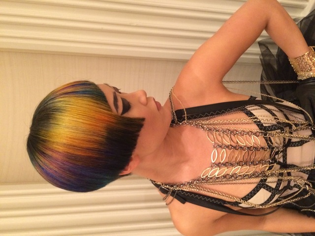 Sue Pemberton Intercoiffure Model for ICON'S of Color Award