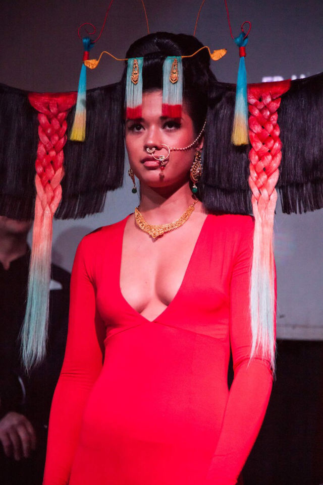 Photo Jodie Mann makeup Molly Sheridan model Hollie Thomas hair Anna wade 