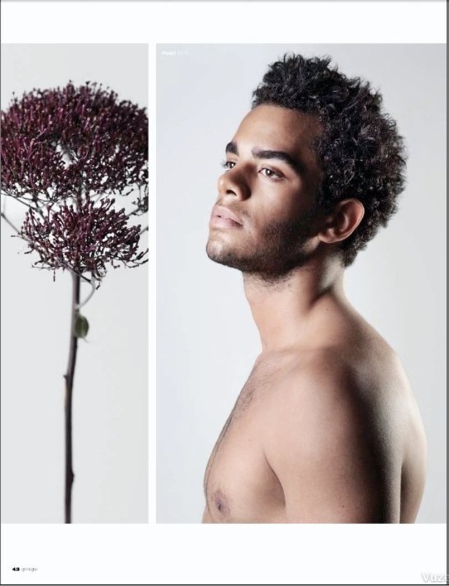 Flower inspired mens cuts for Georgie Magazine