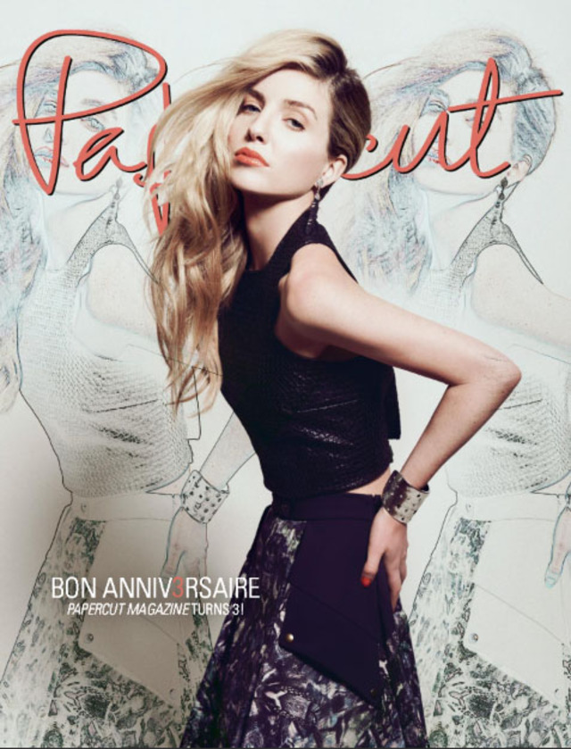 annabelle wallis for Papercut - photo by alvin nguyen