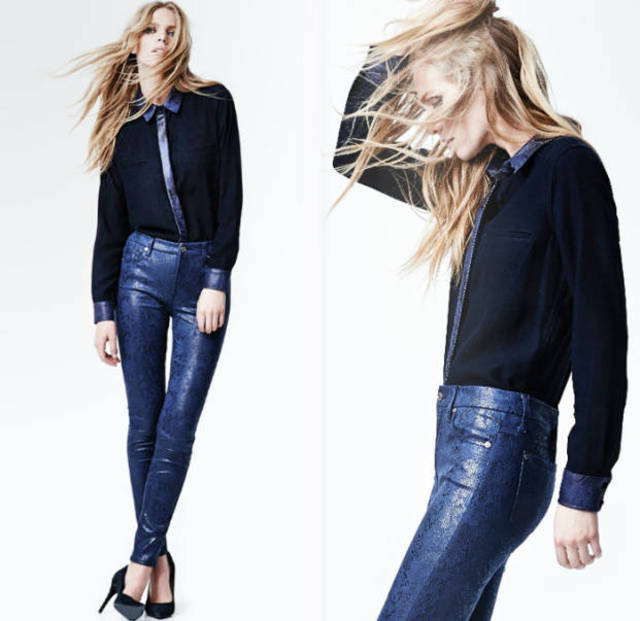 7 For All Mankind Jeans Fall/Winter 2014 Look Book 11