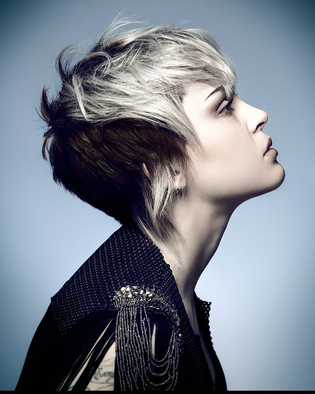 Hair by Paul Stafford for Alfaparf 
Colour Aidan Bradley 
Photo Lee Mitchell 