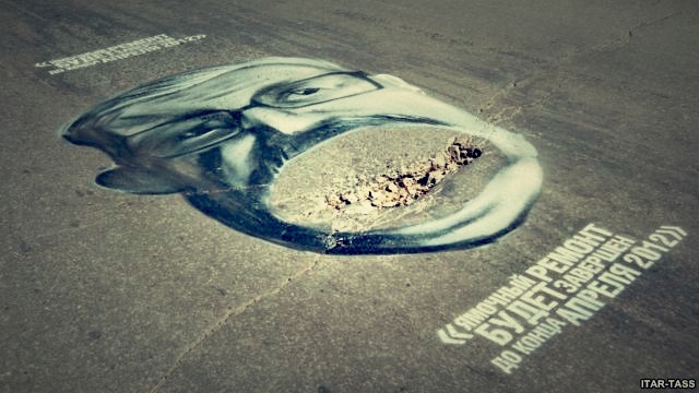 Russian Street Art Pisses Off Officials