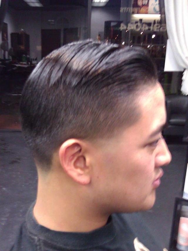 taper fade slick