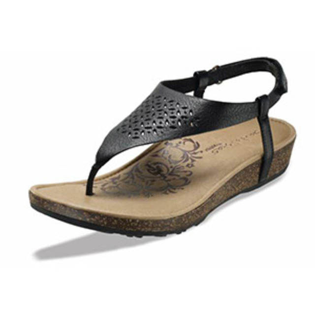 Aetrex-Black-Cindi-Sandals