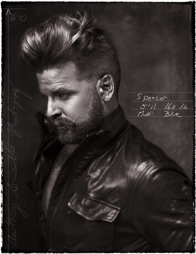 NAHA 2015 "Men's Stylist of the year" Submission. Hair Cut/Style : Terry Graham Photography: Anthony Grassetti Photography Model: Spencer Easter