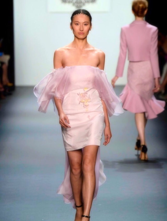 Hair: Genevieve for the Ted Gibson Artistic Team
Lan Yu SS17, NYFW